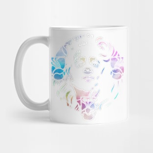 Defiant Woman In Rainbow Mug